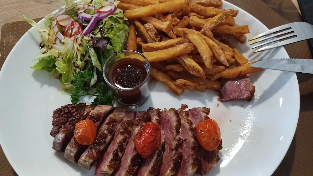 Magret de Canard Sauce Au Miel