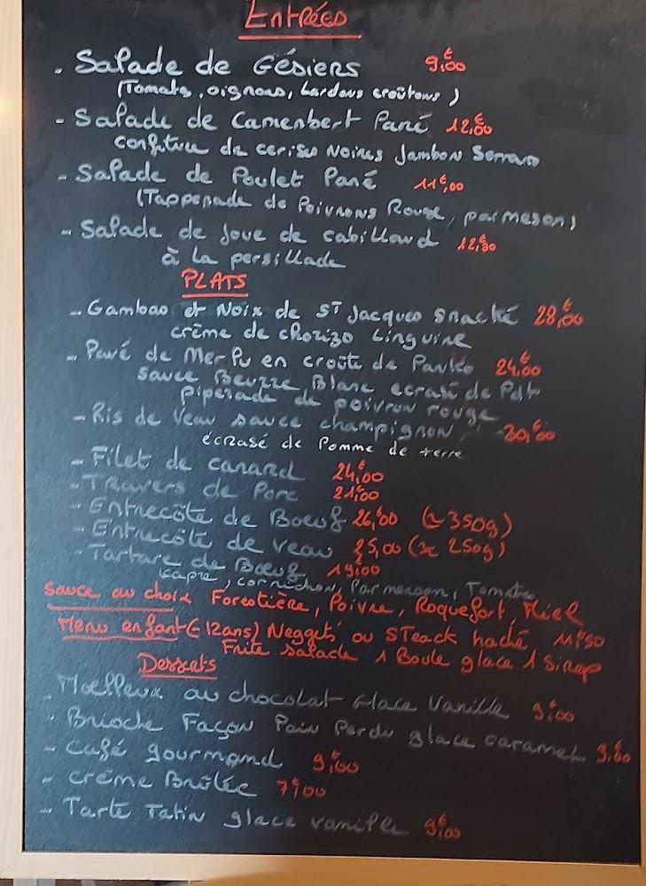 Le Vieux Bois - Menu Image 1